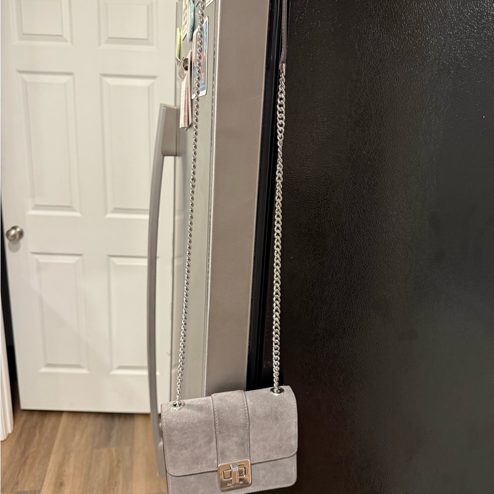 Kate Spade Phobe Suede Gray Suede Crossbody Bag - Picture 7 of 7